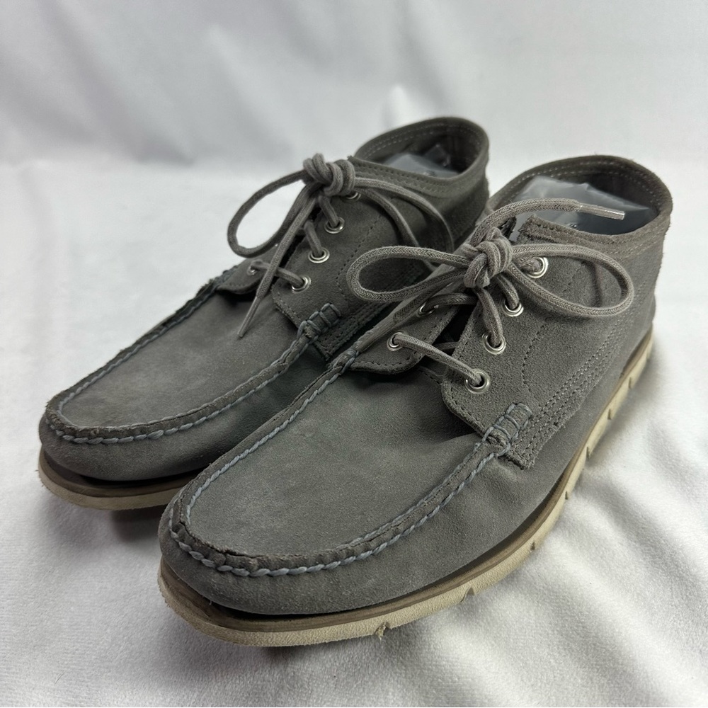 Timberland Suede Boat Shoes Sensorflex Technology Beach Lace Up Casual Beach - Picture 10 of 10
